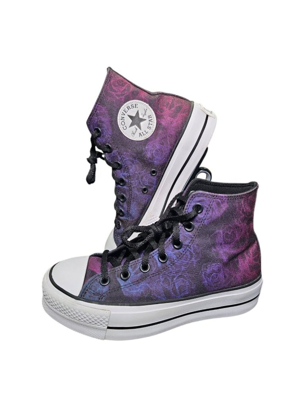 Converse Chuck Taylor All Star Lift platform sneakers roses